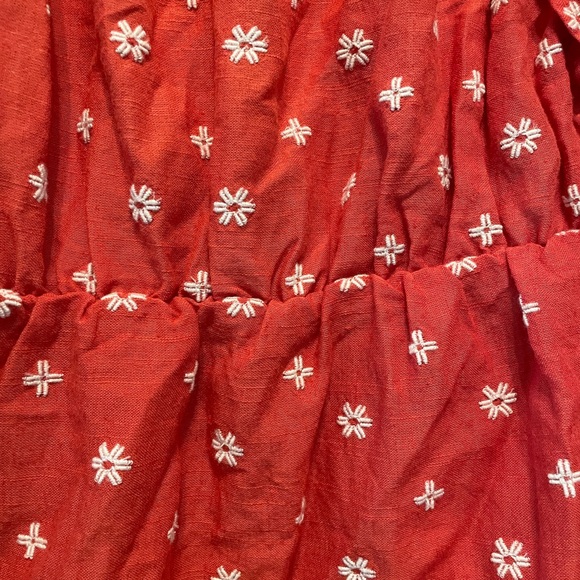 Orange Ruffle Old Navy Top - Picture 4 of 5